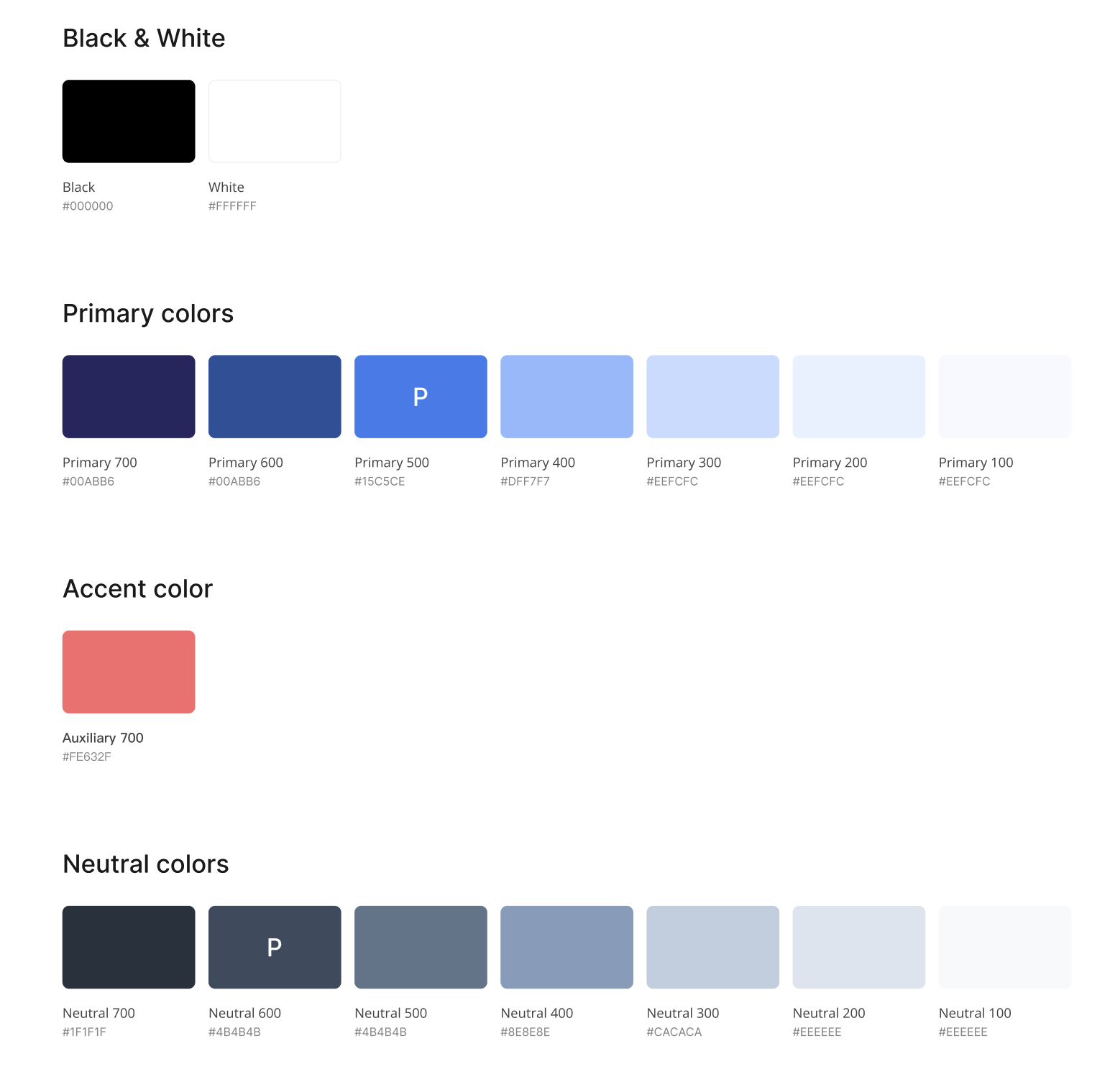 Disivo color guide